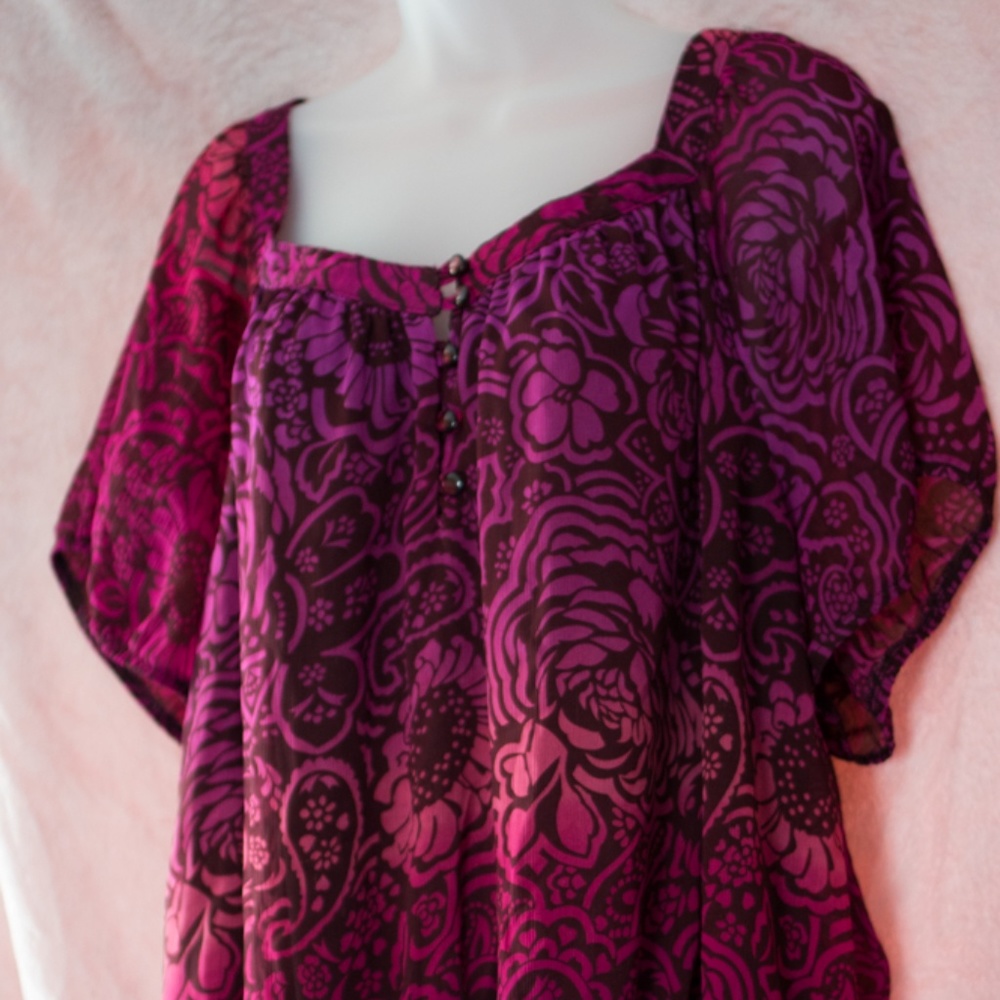 Floral Patterned Blouse - Picture 3 of 8